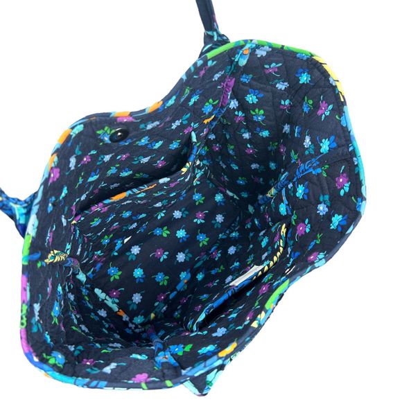 Vera Bradley Midnight Blues Tote - Picture 5 of 7